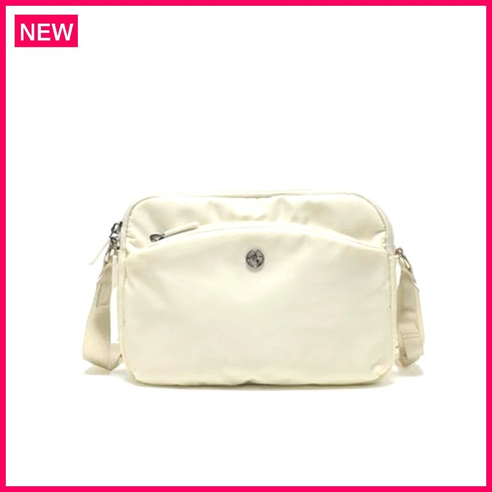 Small Nylon Crossbody Bag with Adjustable Strap Multi Pocket Lightweight Purse - Picture 3 of 6